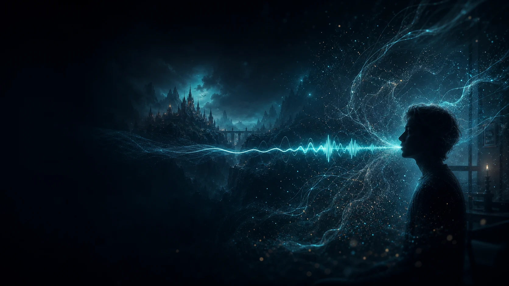 Conceptual visualization of voice activity detection in Playworlds